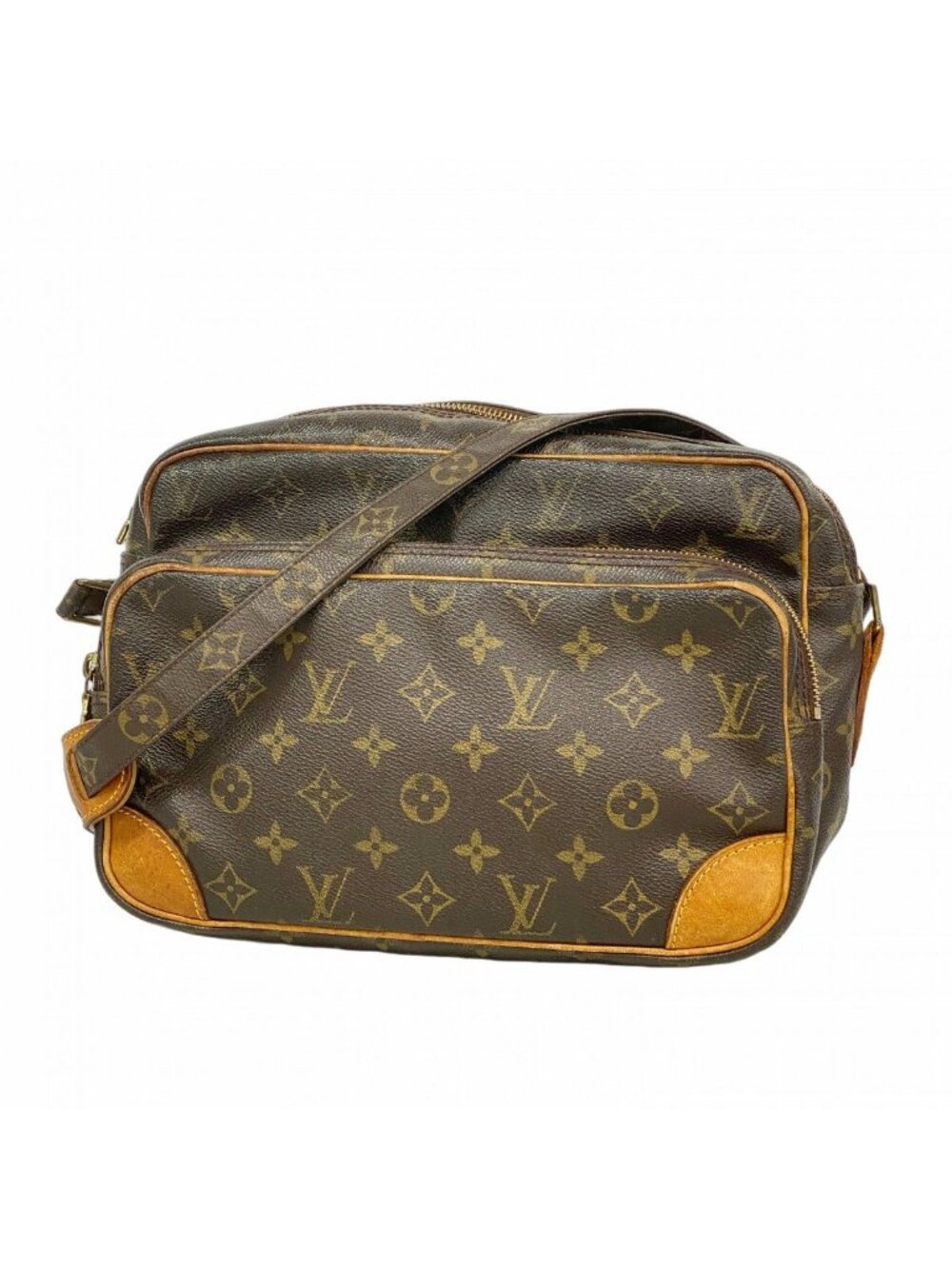 Louis Vuitton Shoulder Bag Monogram Nile Brown
